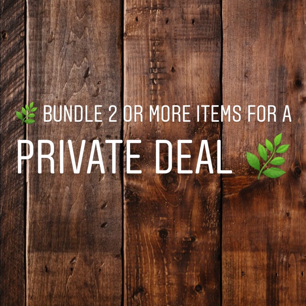 Bunldle my items for a big discount 😄